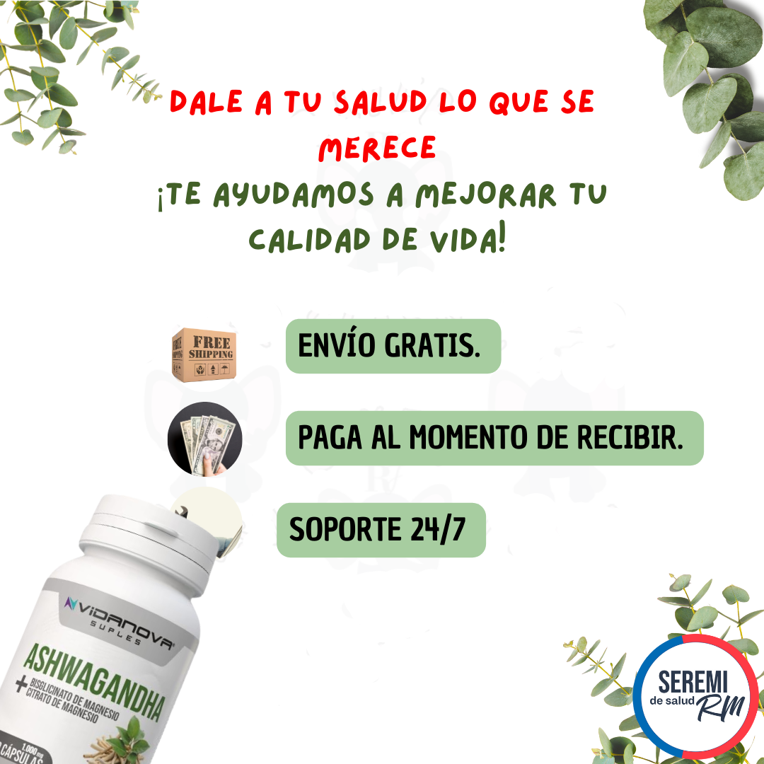 ZenVital – Ashwagandha con Magnesio Original 1000mg