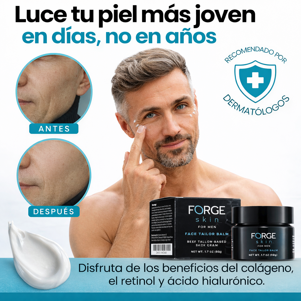 Forge Skin™ Crema Antiedad de Cebo de Res