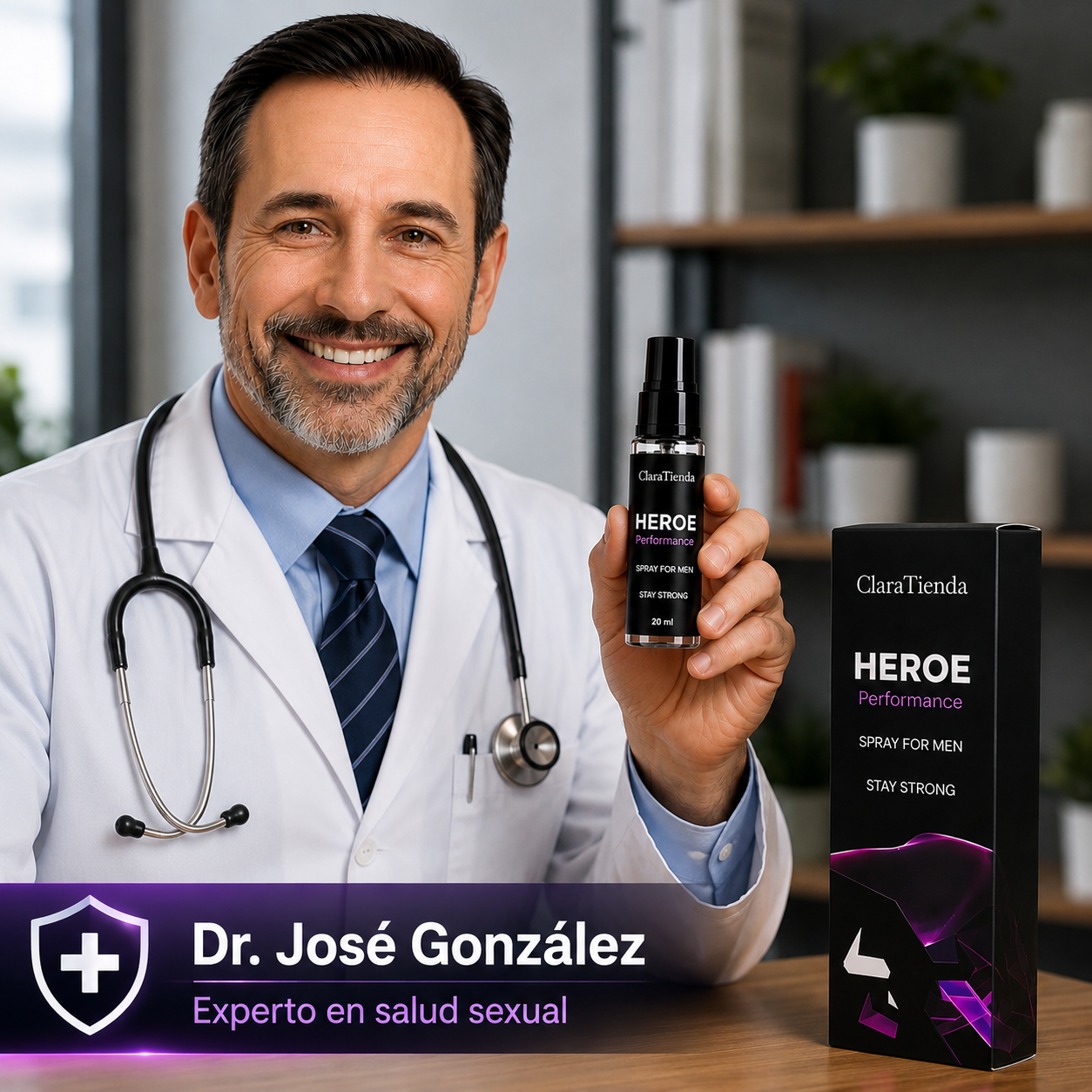 Spray de Rendimiento HÉROE – Máximo Control, Más Confianza y Mejor Rendimiento