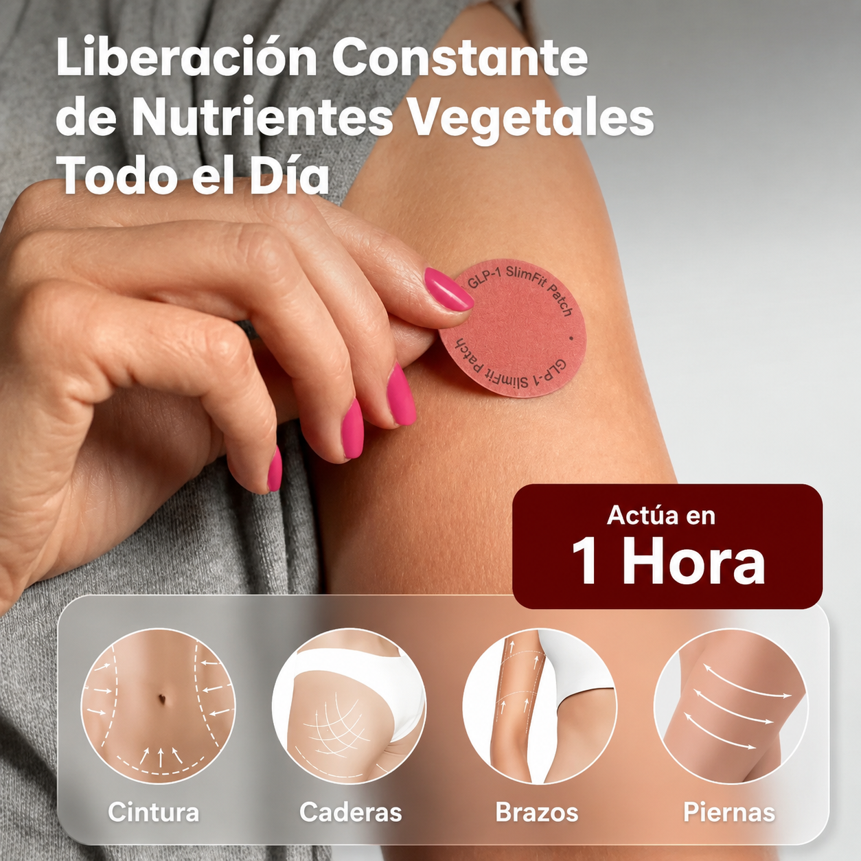 Parche GLP-1 SlimFit - Tu Rutina de Bienestar, Ahora en un Parche