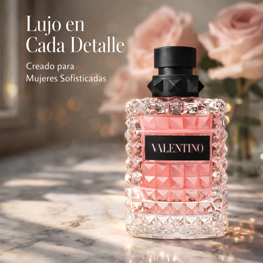 VALENTINO DONNA – Elegancia atemporal en cada spray