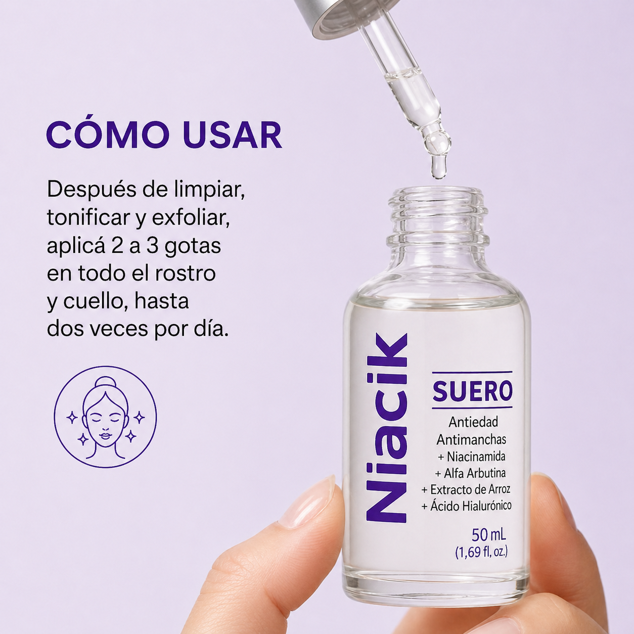 Niacinamida Serum - De imperfecciones visibles a una piel con aspecto impecable