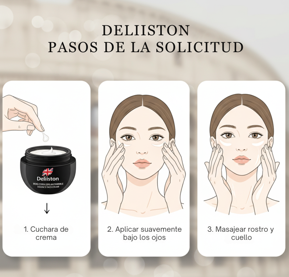 Deliiston Flor Eterna Elixir Antiarrugas Triple Acción