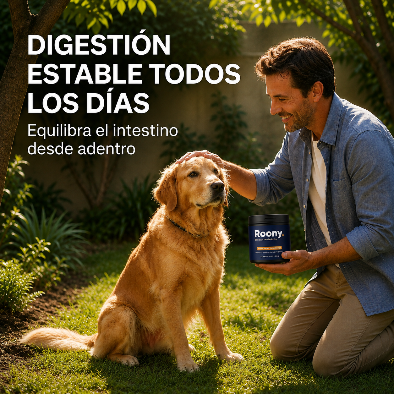 Probióticos para Perros — Tabletas Masticables para la Salud Digestiva
