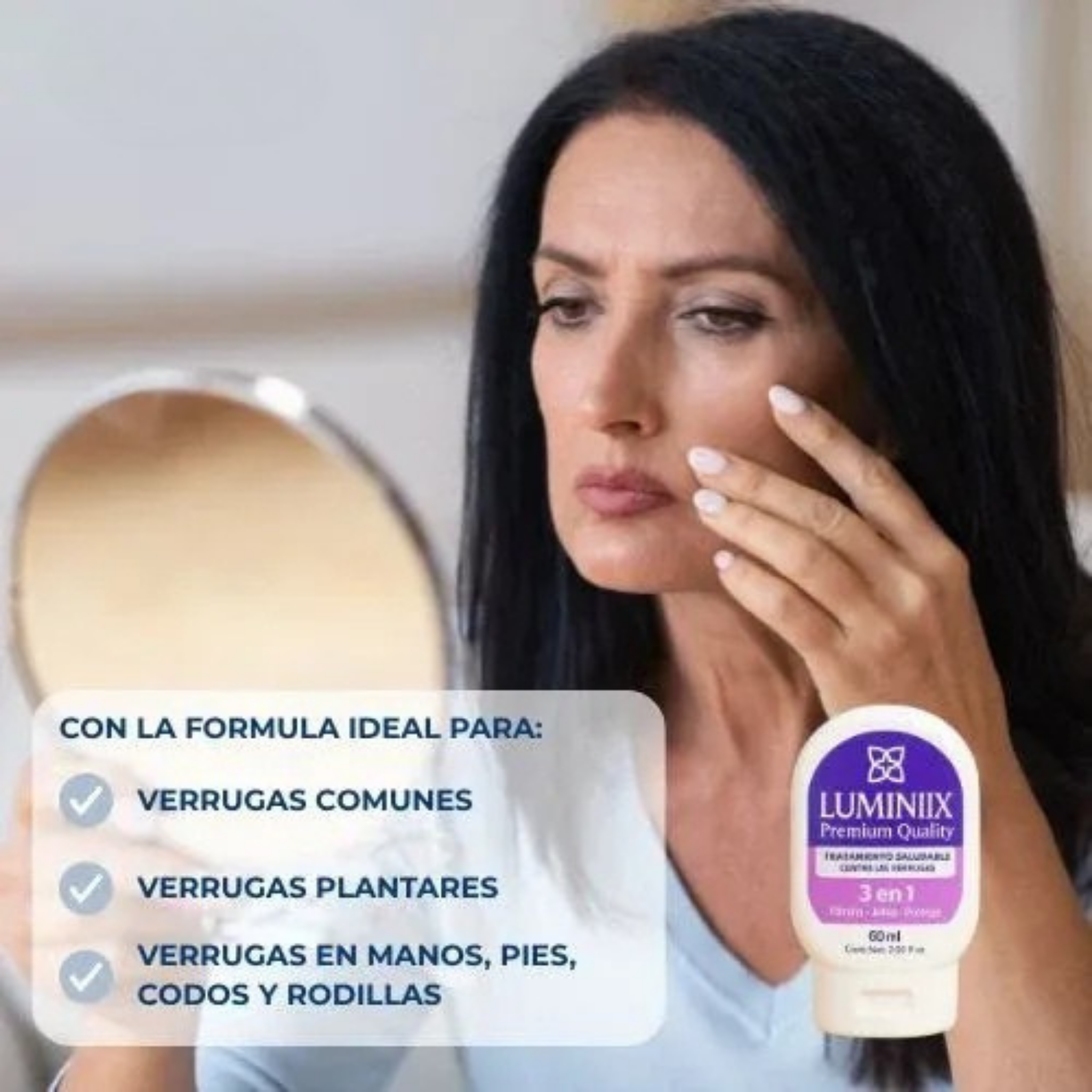 Luminiix Eliminador de Verrugas – Fórmula Natural sin Dolor y sin Cicatrices