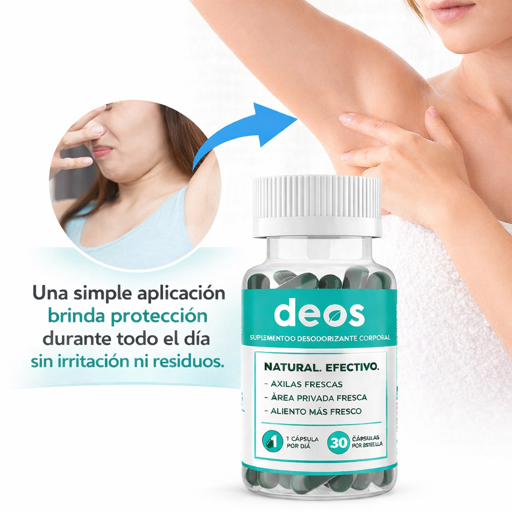 O-DEOS — Frescura duradera en la que puede confiar