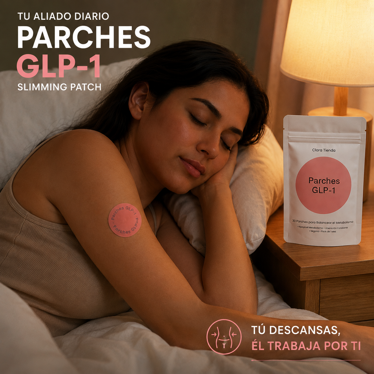 Parches GLP-1 Slimming Patch – Ayuda a Reducir la Grasa Localizada y Definir tu Silueta