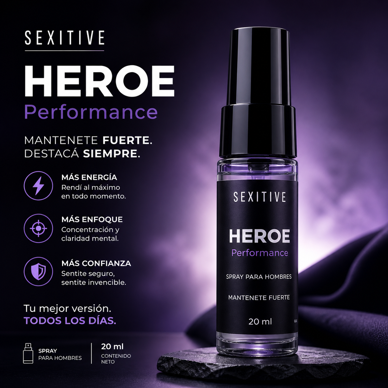 Heroe Performance - Ella va a notar la diferencia al instante
