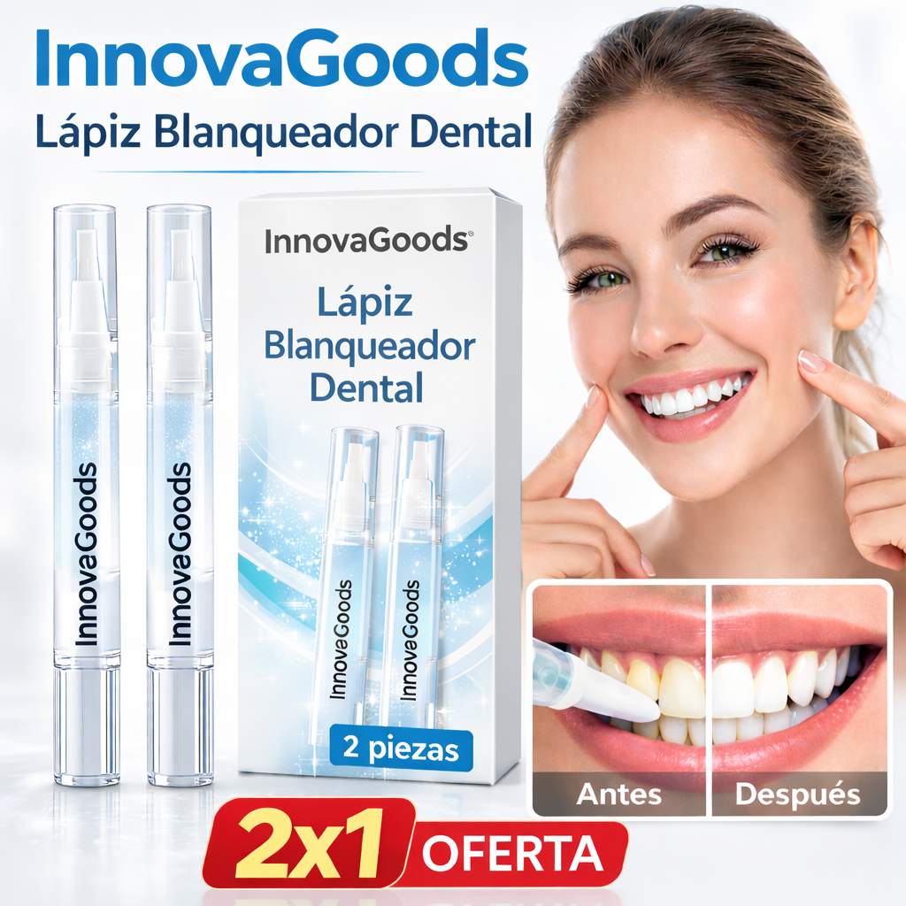 Pluma Blanqueadora Instantánea – Resultados Visibles en Días (Oferta 2x1)