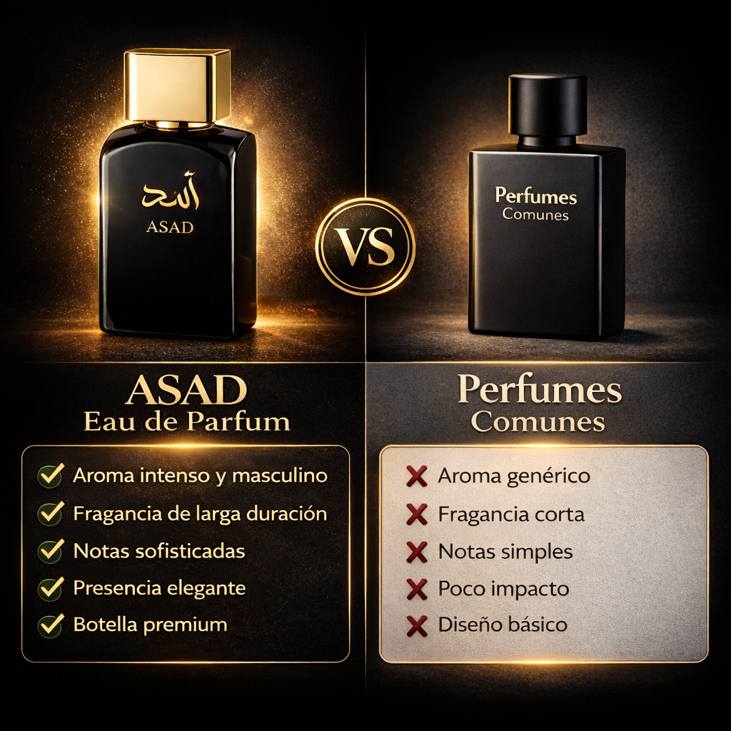 ASAD Eau de Parfum: El aroma del poder, la confianza y la atracción