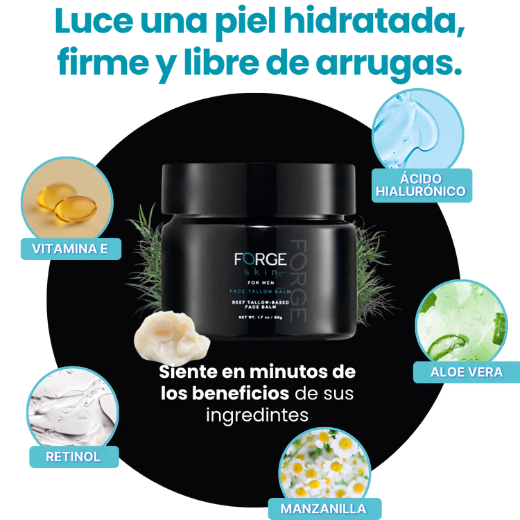 Forge Skin™ Crema Antiedad de Cebo de Res