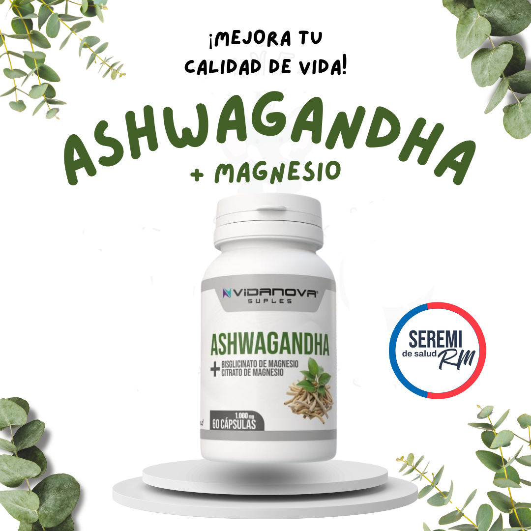 ZenVital – Ashwagandha con Magnesio Original 1000mg