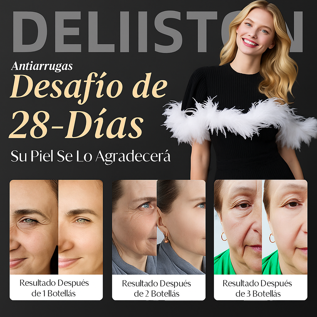 Deliiston Flor Eterna™ – Elixir Triple Acción Antiarrugas