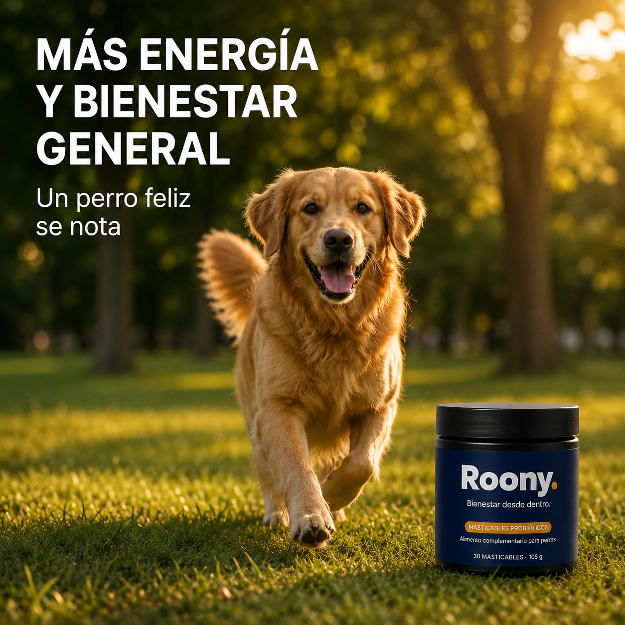 Probióticos para Perros — Tabletas Masticables para la Salud Digestiva