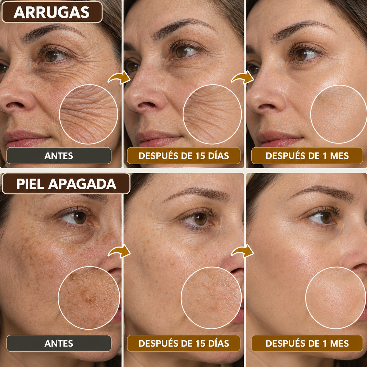 Ginseng Antiarrugas – Suero Revitalizante para una Piel Más Lisa y Firme