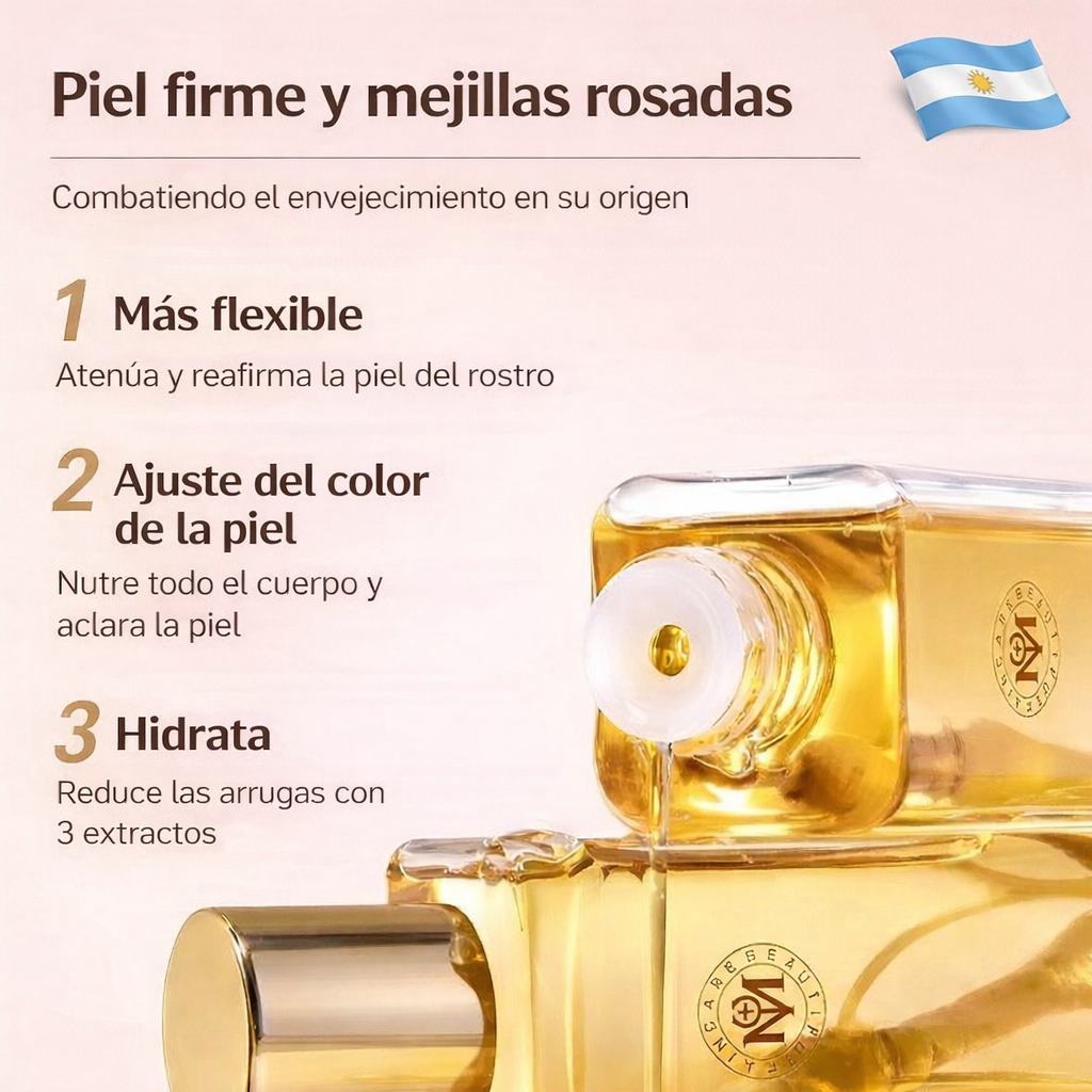 Suero revitalizante con ginseng: elixir radiante y reafirmante para una piel joven