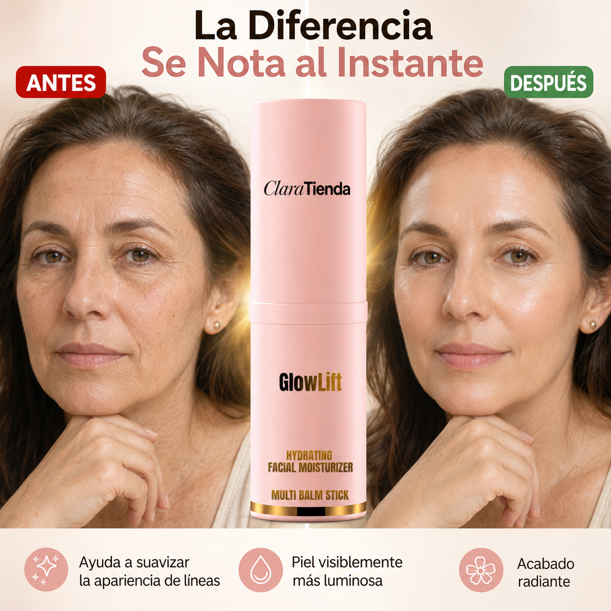Glowlift Lifting Glow Balm - Lifting instantáneo. Luminosidad duradera.
