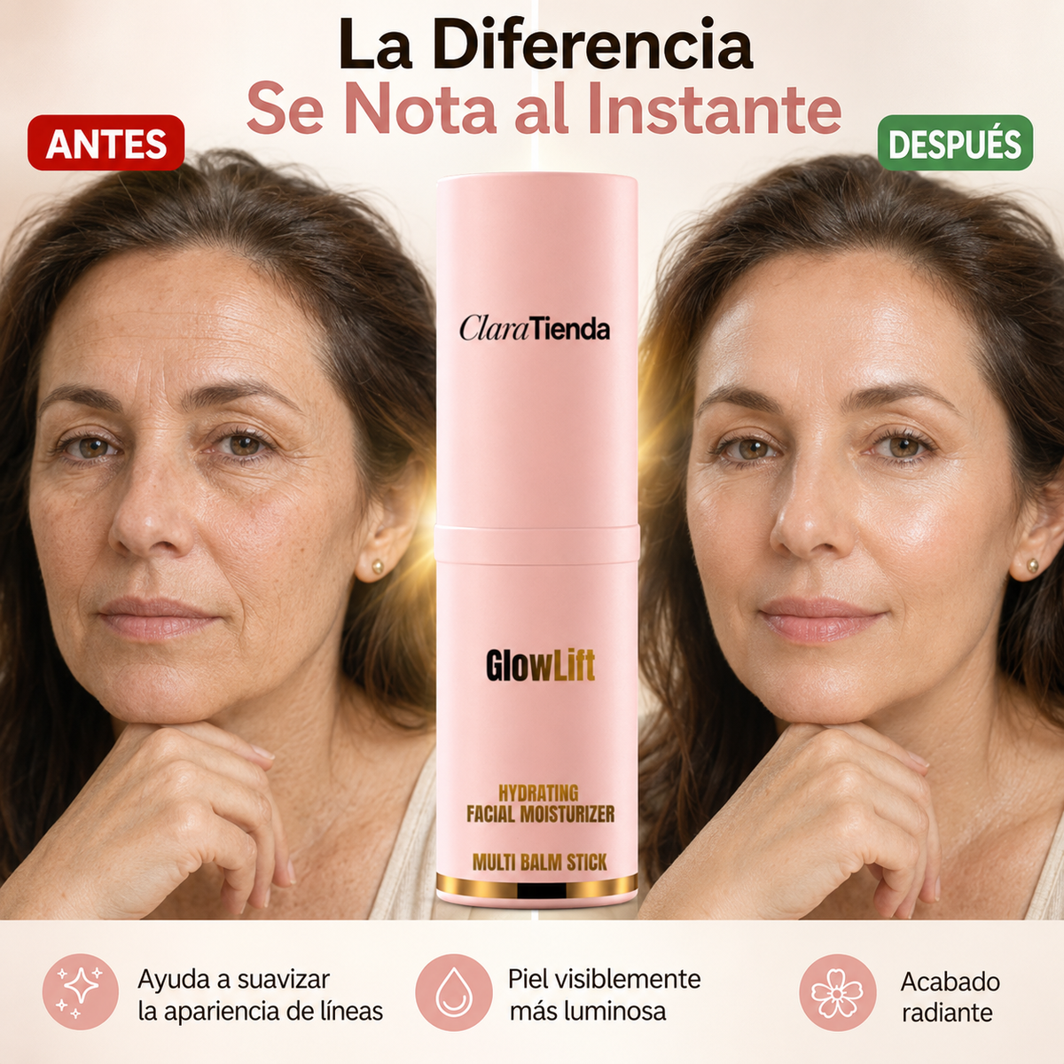 Glowlift Lifting Glow Balm - Lifting instantáneo. Luminosidad duradera.