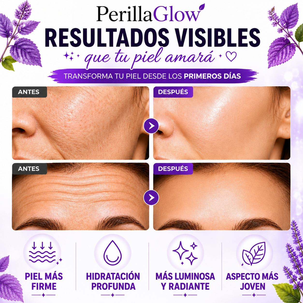 PerillaGlow - Crema Reafirmante para una Piel Más Firme y Radiante
