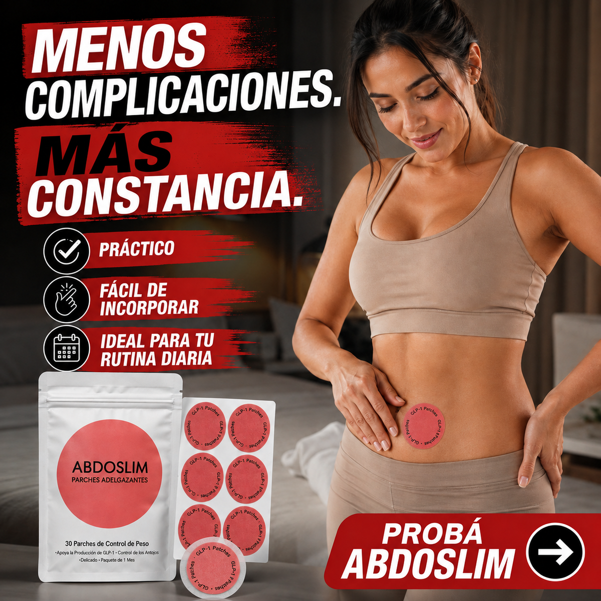 AbdoSlim - Una forma simple de cuidar tu abdomen a diario.