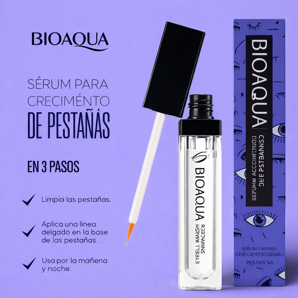 Serum para Pestañas - Más largas y fuertes en un abrir y cerrar de ojos