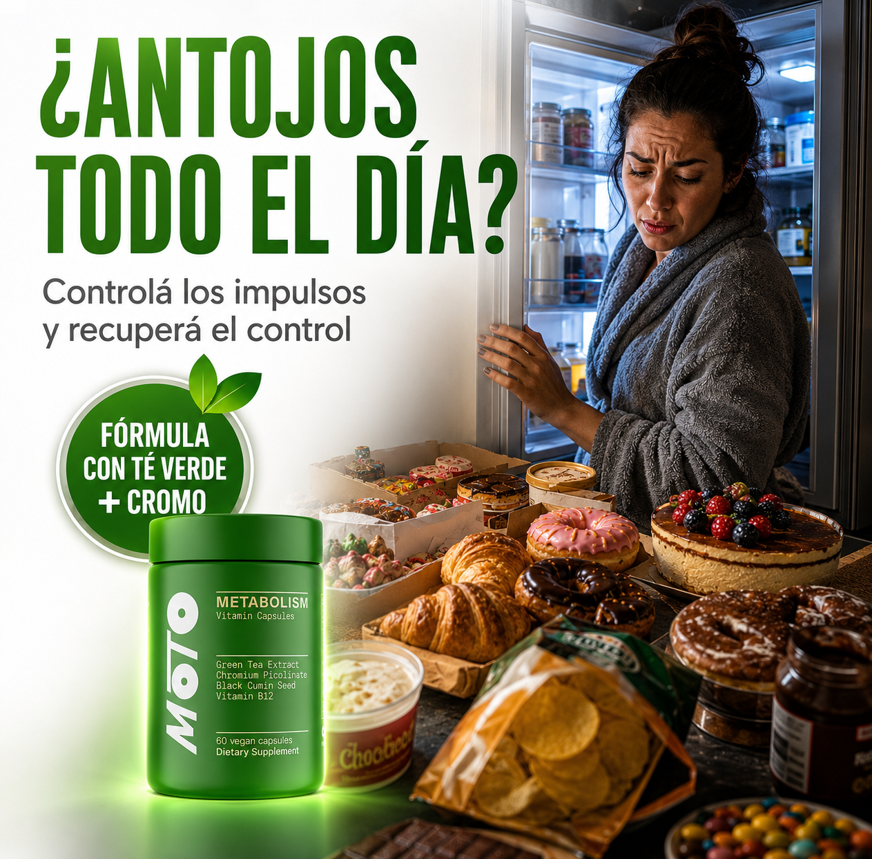 Activá Tu Metabolismo - Controlá Los Antojos. Más Energía Cada Día.