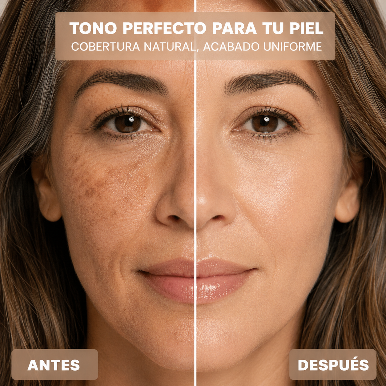 InfiniteGlow Base Biomimética 4 en 1 – Piel Radiante, Uniforme y Protegida Todo el Día