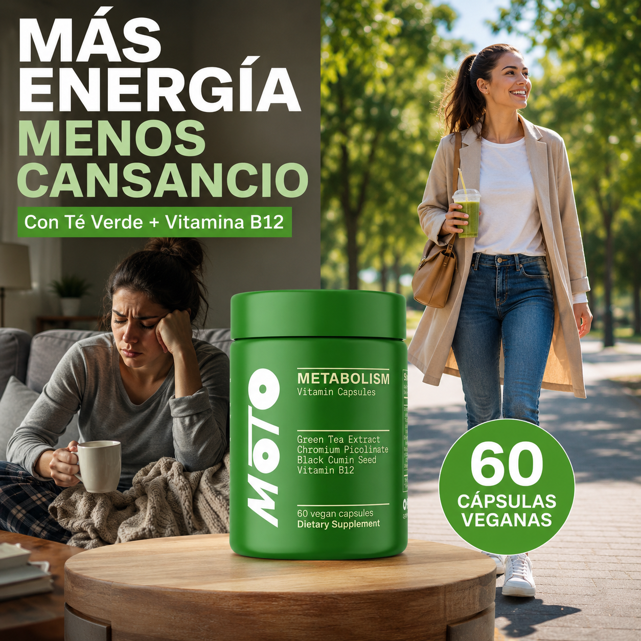 Activá Tu Metabolismo - Controlá Los Antojos. Más Energía Cada Día.