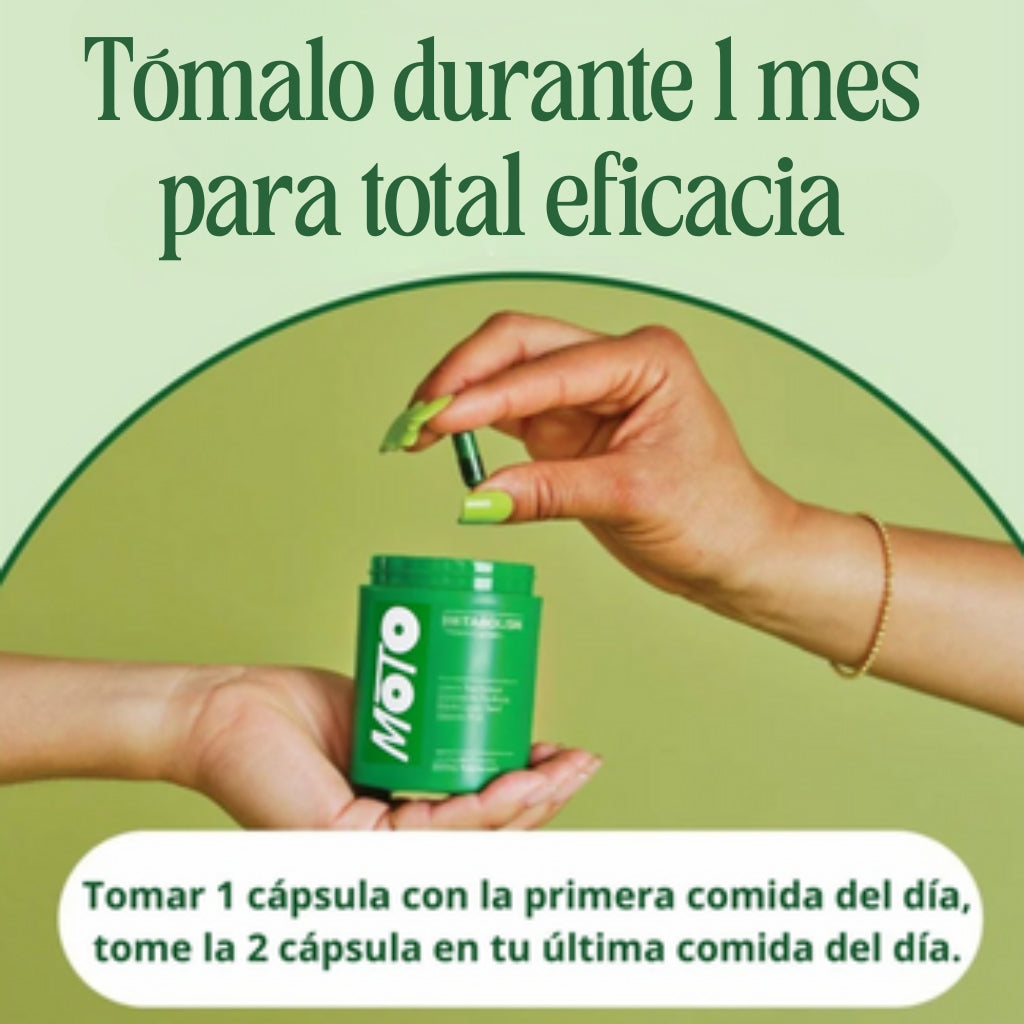 MOTO – Suplemento Natural para Acelerar el Metabolismo