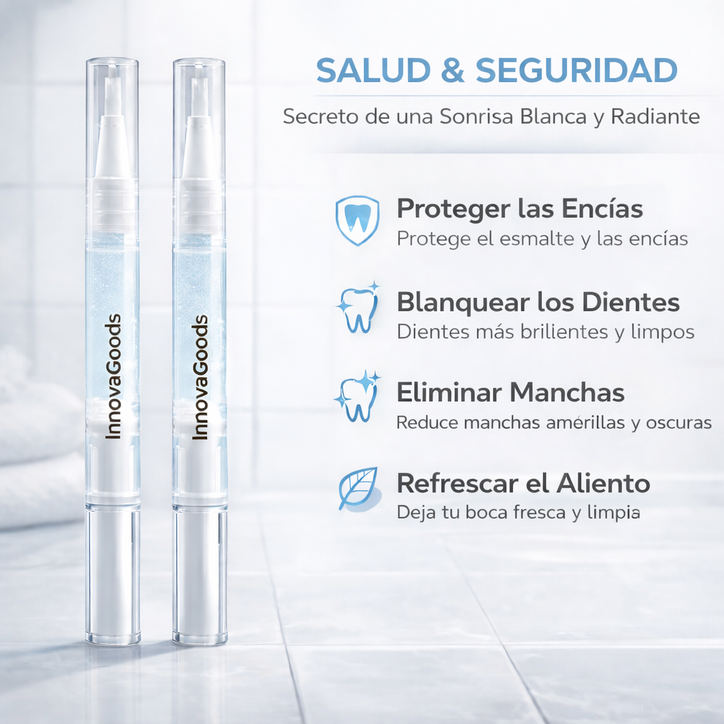 Pluma Blanqueadora Instantánea – Resultados Visibles en Días (Oferta 2x1)