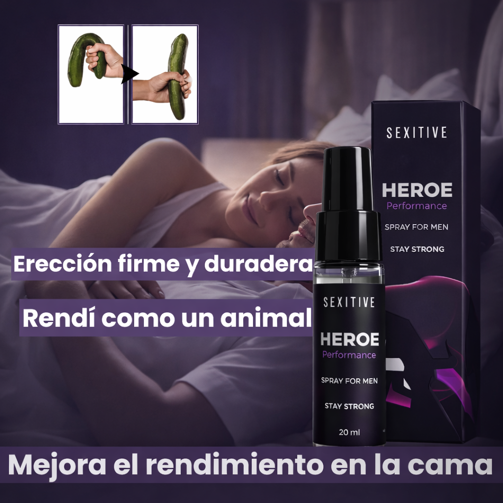 Heroe Performance – Erección rápida, potente y duradera
