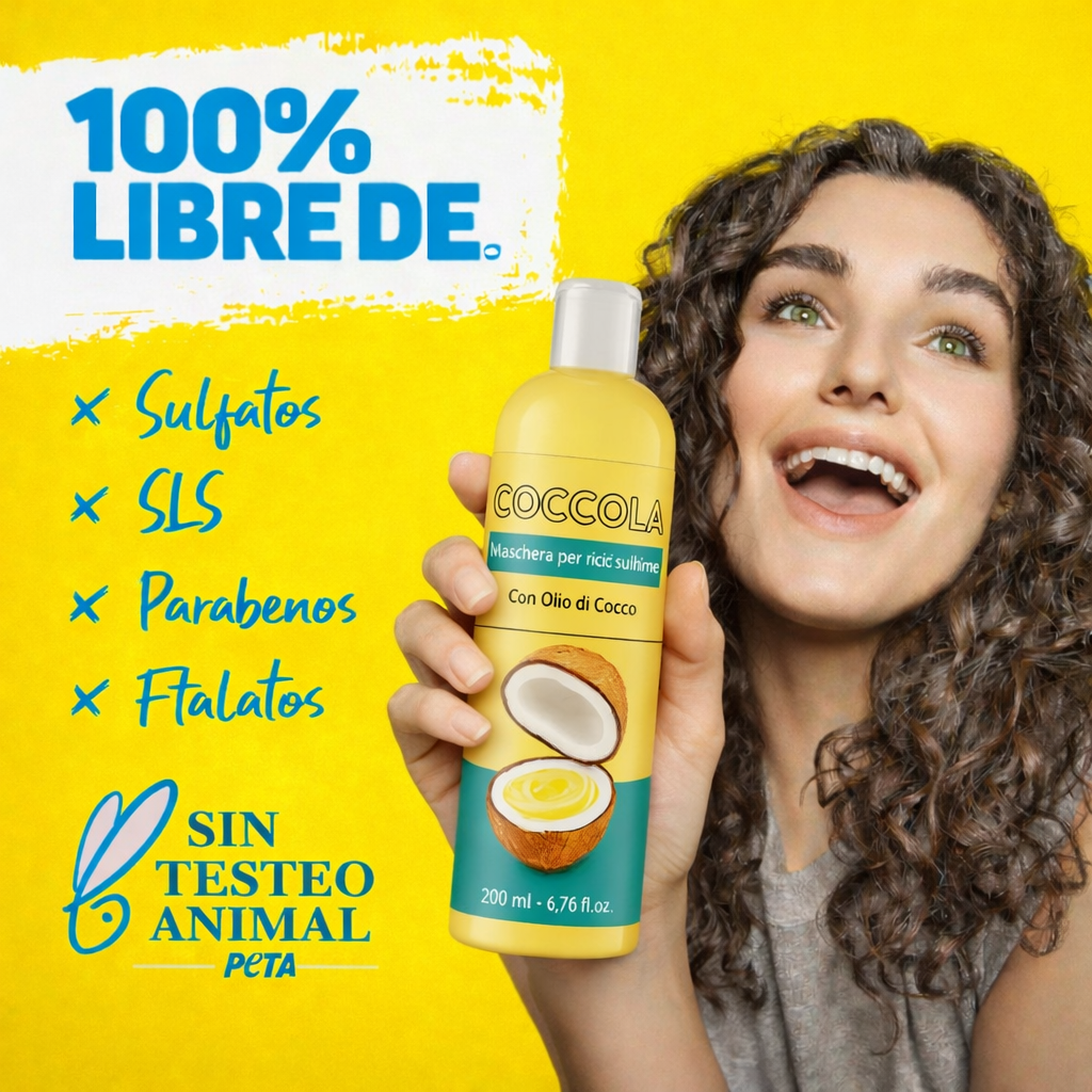 Coccola Curly Hair Mask – Tratamiento Profesional con Keratina