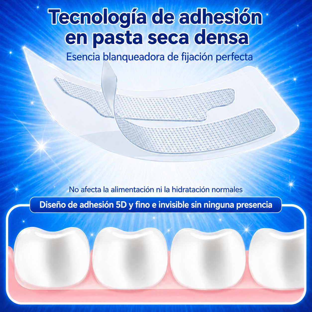 Tiras Blanqueadoras - Dientes con apariencia más limpia. Confianza real.