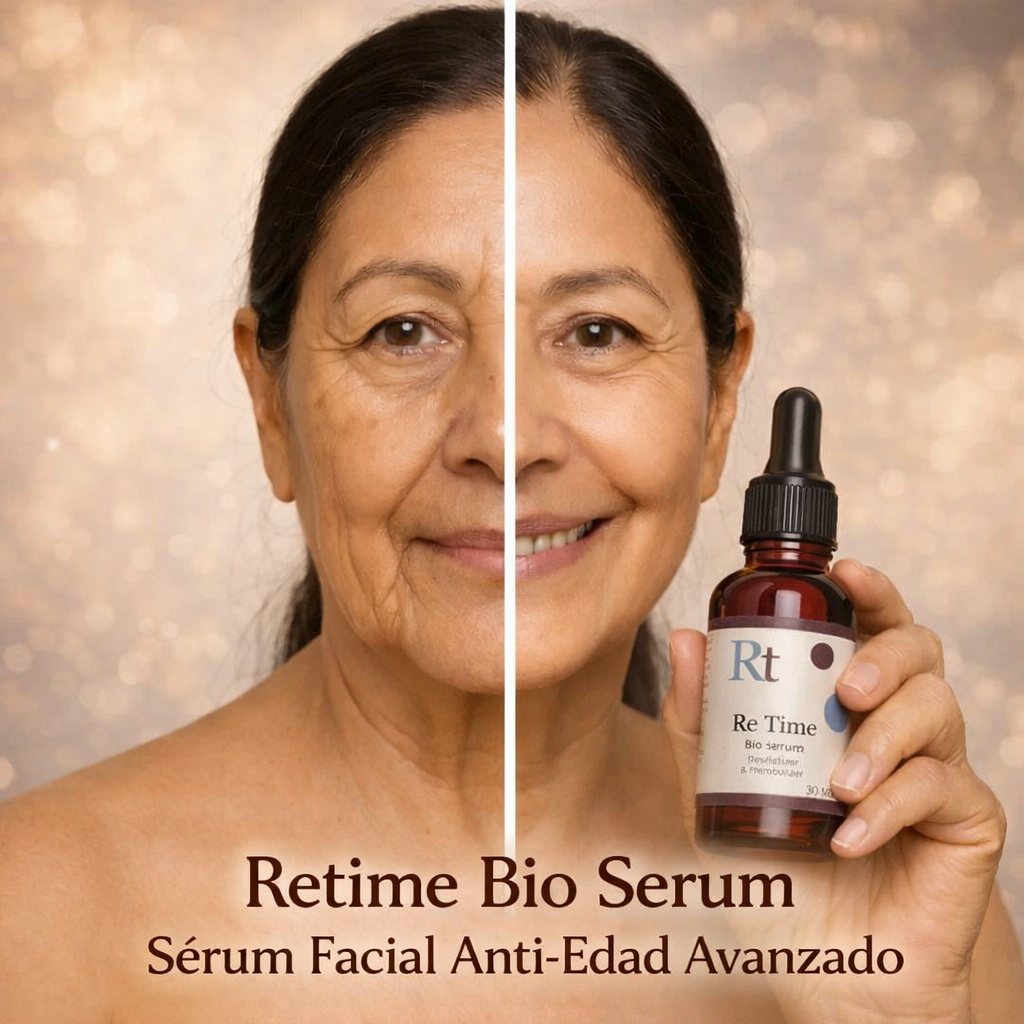 Retime Bio Serum – Sérum Facial Anti-Edad Avanzado