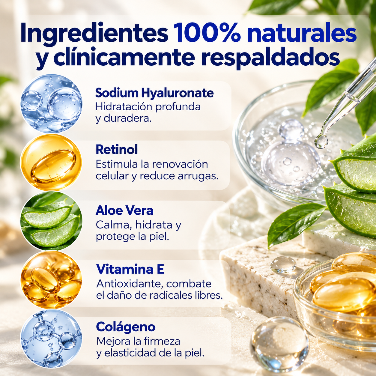 Crema Facial - Hidratación profunda y renovación visible