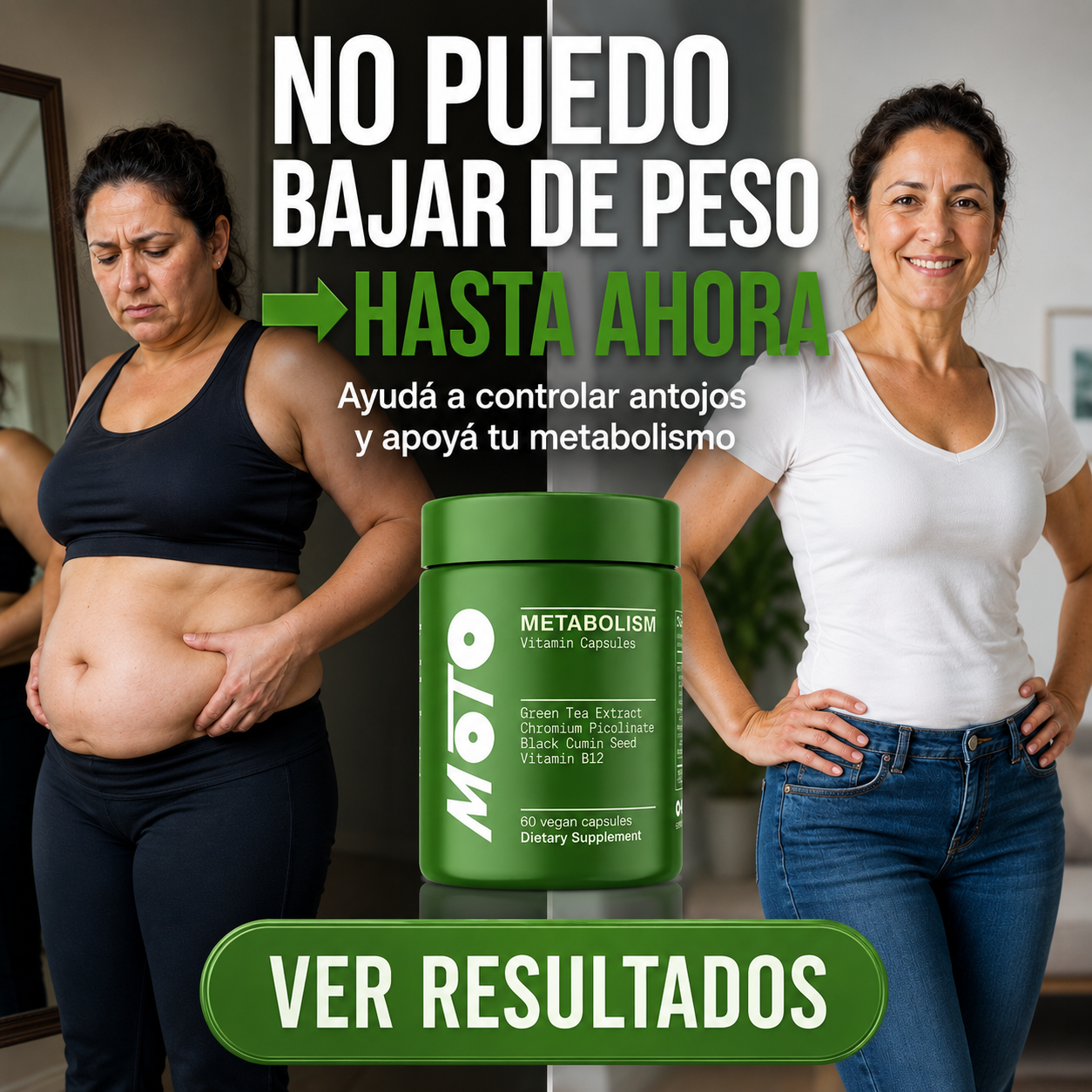 Activá Tu Metabolismo - Controlá Los Antojos. Más Energía Cada Día.