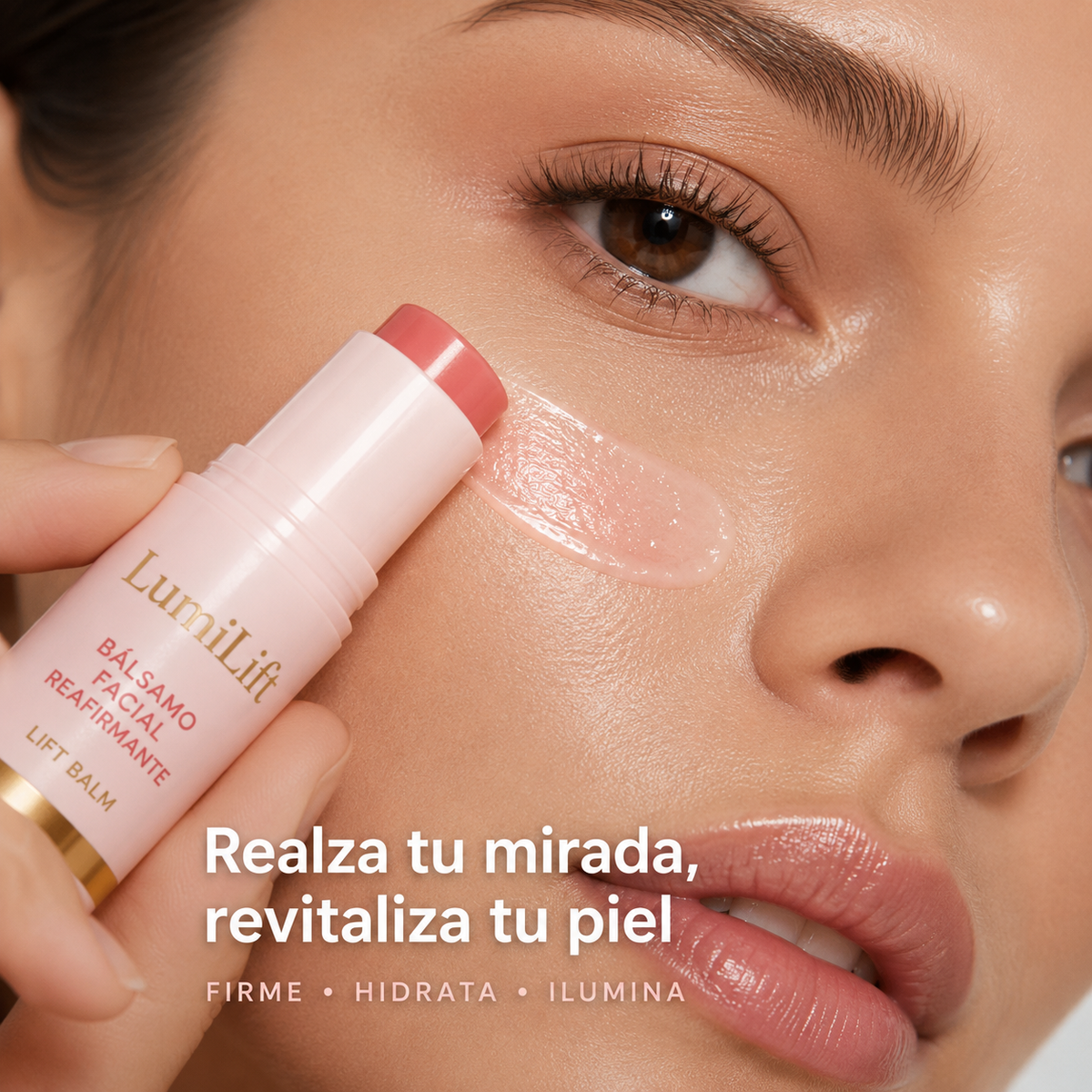 LumiLift Bálsamo Facial Reafirmante - Efecto Lifting Instantáneo • Hidratación Profunda • Luminosidad Natural