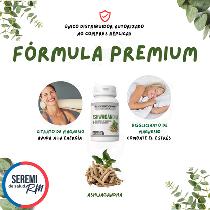 ZenVital – Ashwagandha con Magnesio Original 1000mg