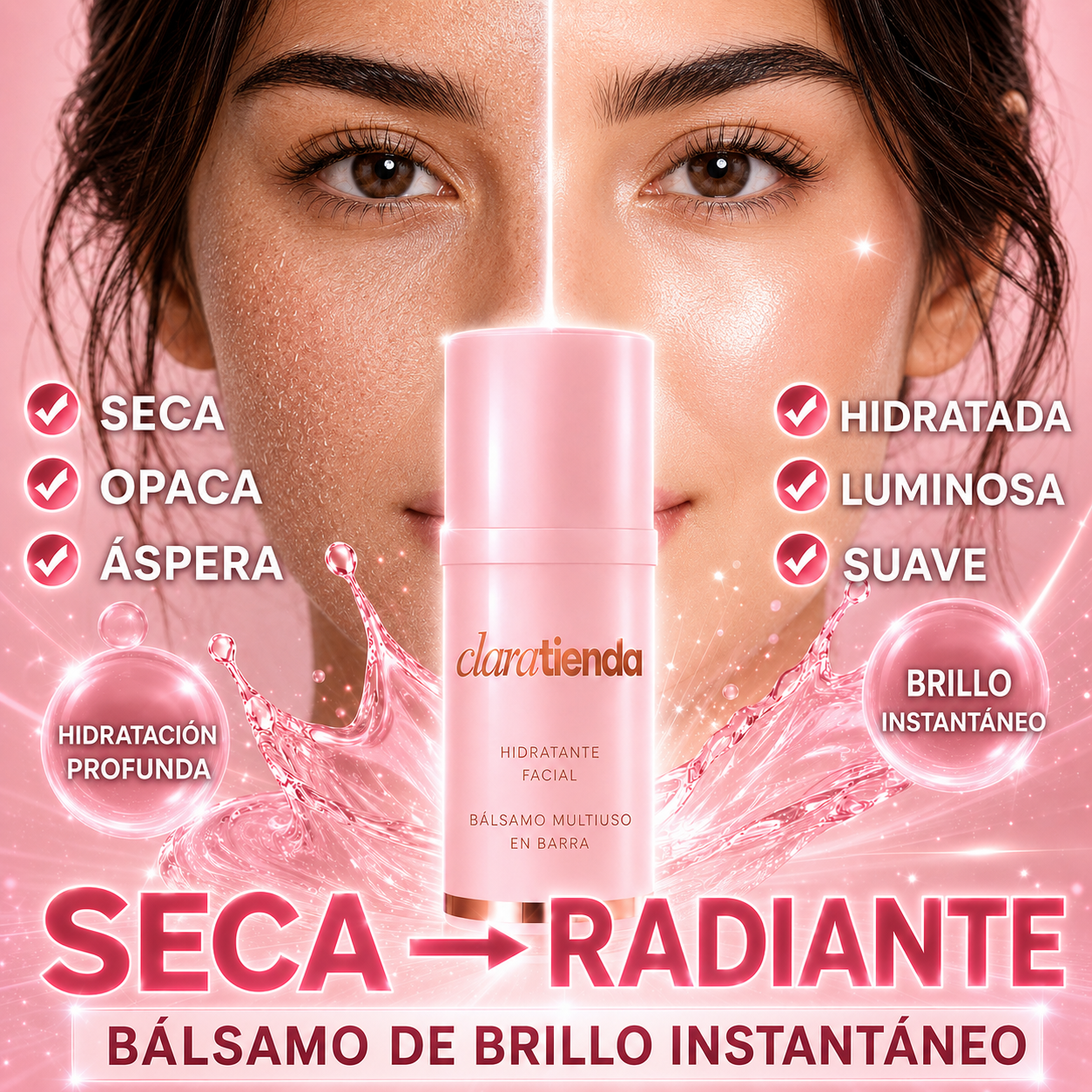 Bálsamo Multiuso en Barra – Hidratante Facial