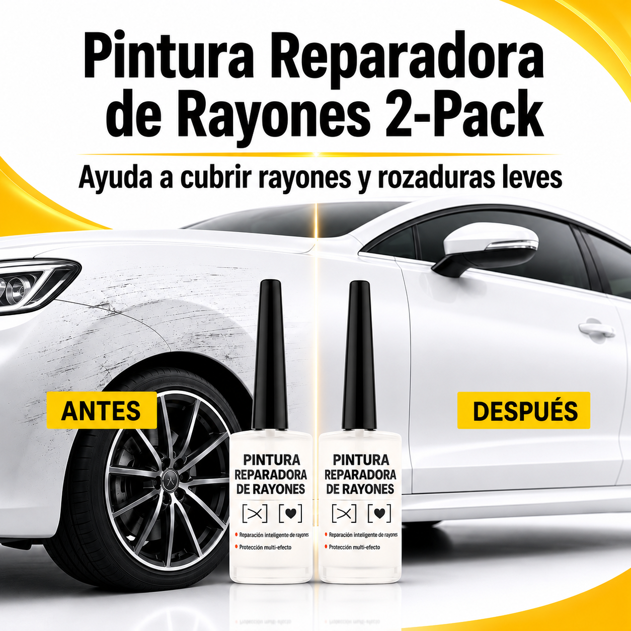Pintura Reparadora  - Tu auto más presentable en minutos, desde casa.