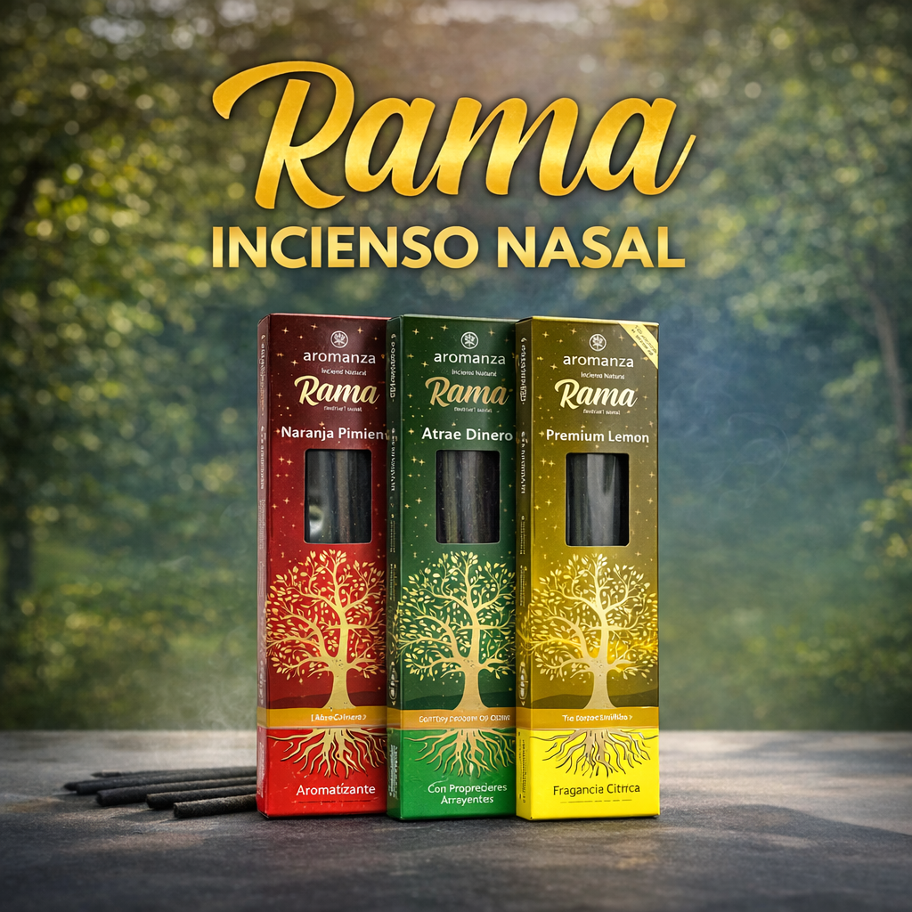RAMA INCIENSO NASAL  — ALIVIO INMEDIATO Y APOYO PARA LOS PULMONES