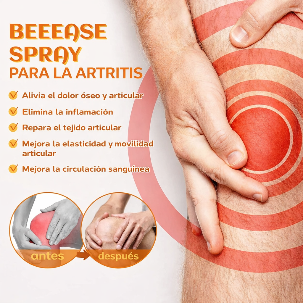 Bee Ease Spray - Spray de Cuidado Natural para el Dolor de Articulaciones y Huesos