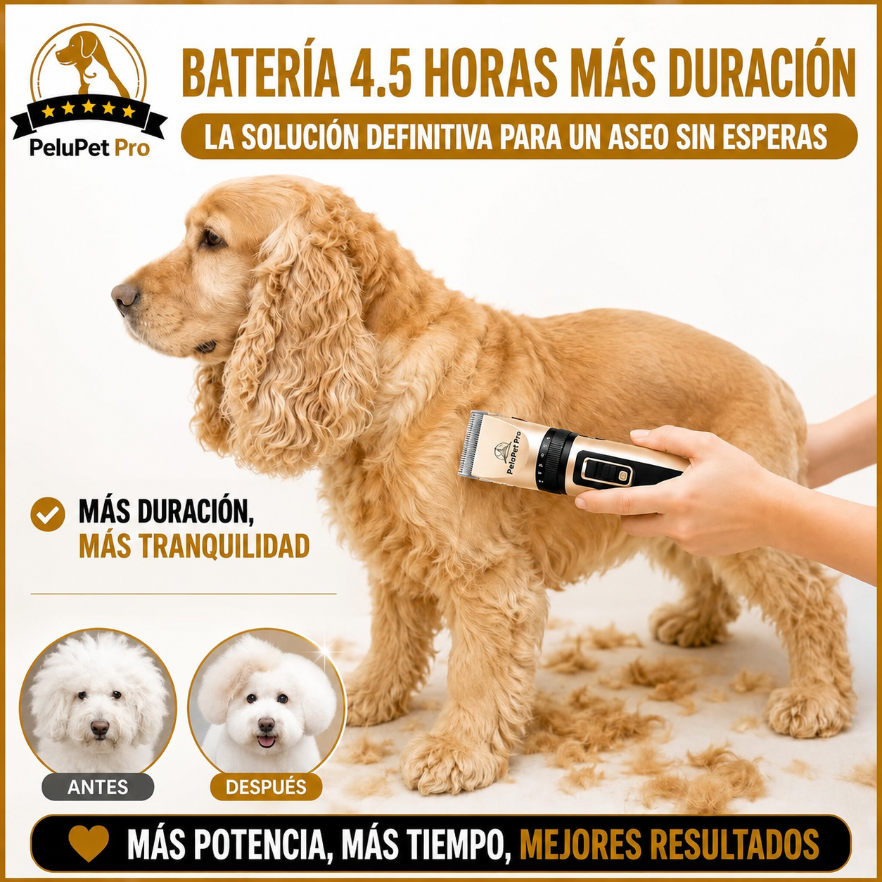 PeluPet Pro – Corta el Pelo de Tu Mascota Fácilmente