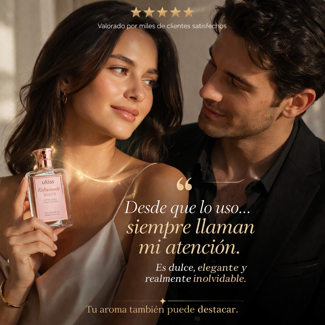 UKISS Refrescante Dulce – Fragancia dulce irresistible que deja una impresión duradera