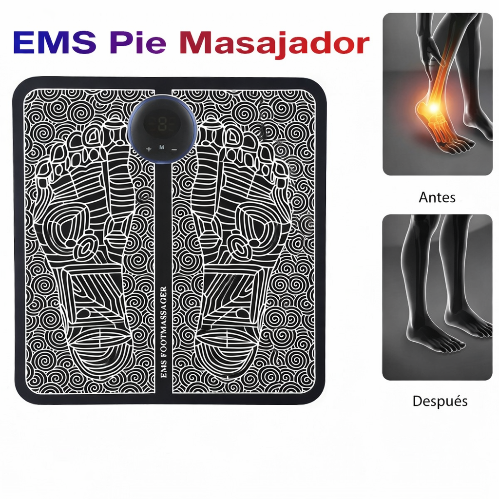 Masajeador de Pies Inteligente - Alivio instantáneo en los pies y relajación profunda en casa.