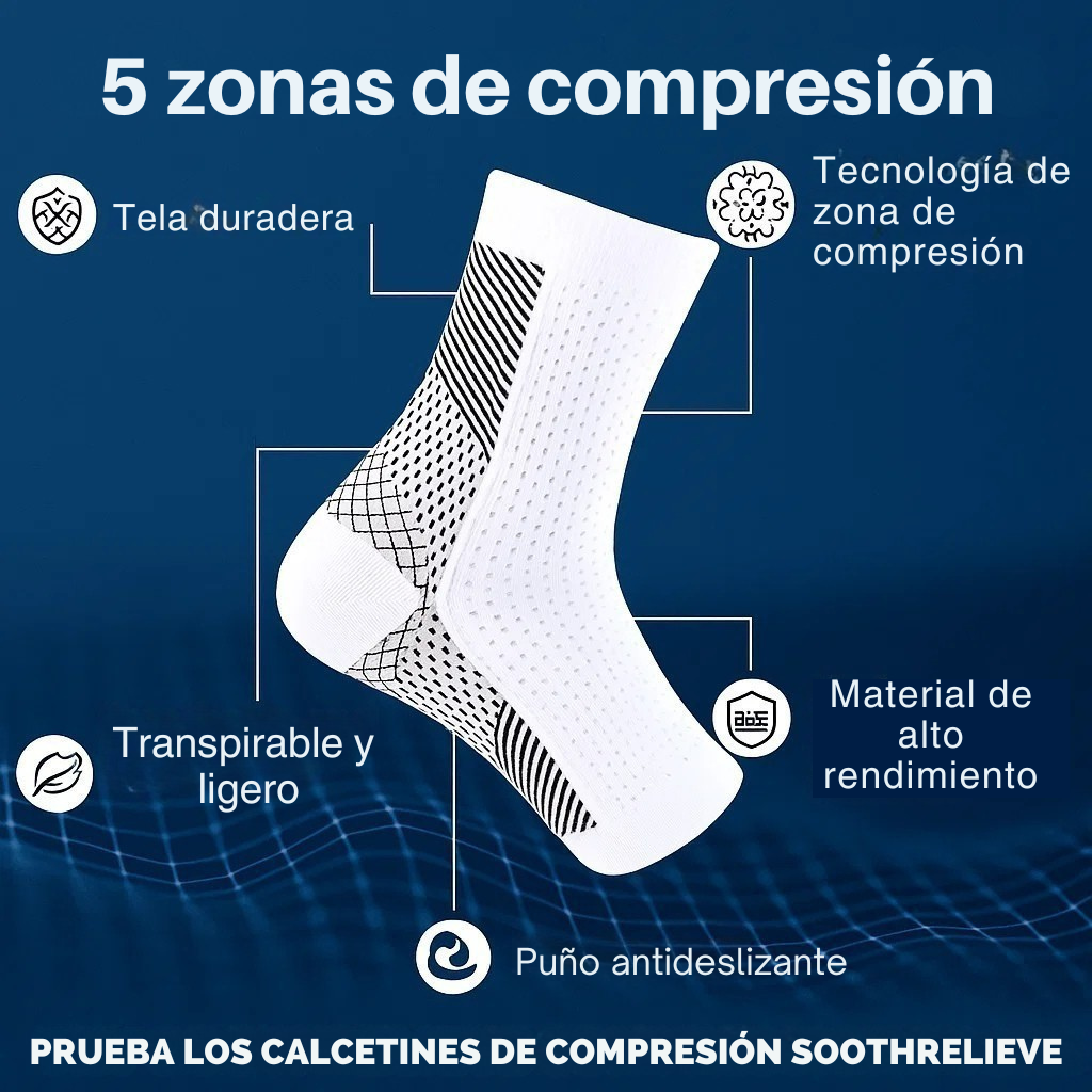 Camina sin dolor: medias de compresión que cambian cada paso
