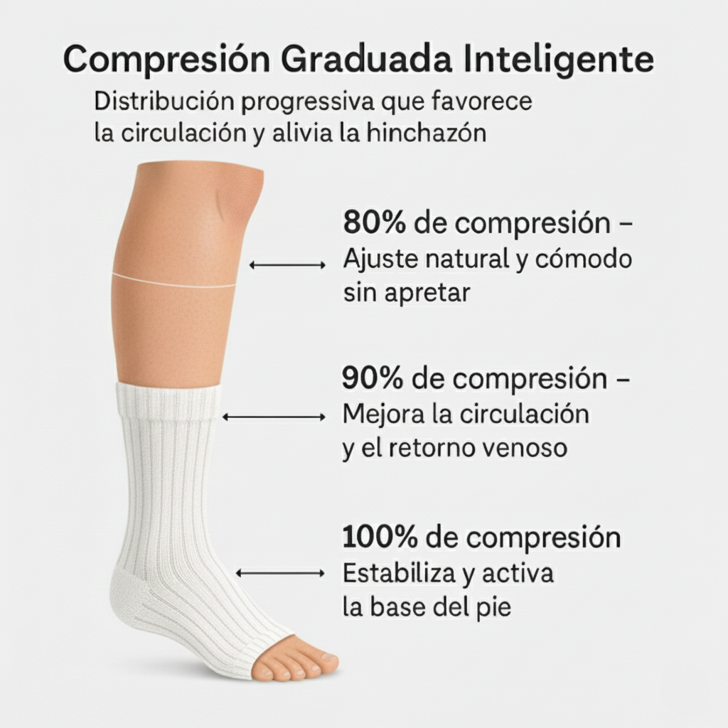 Flexi Compresión – Calcetines de Compresión Ergonómicos