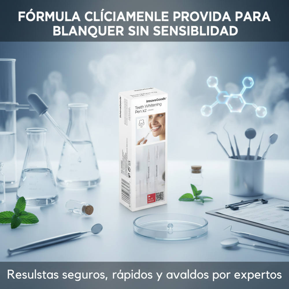 Lápiz Blanqueador LuminaPura — Dientes más blancos, confianza instantánea.