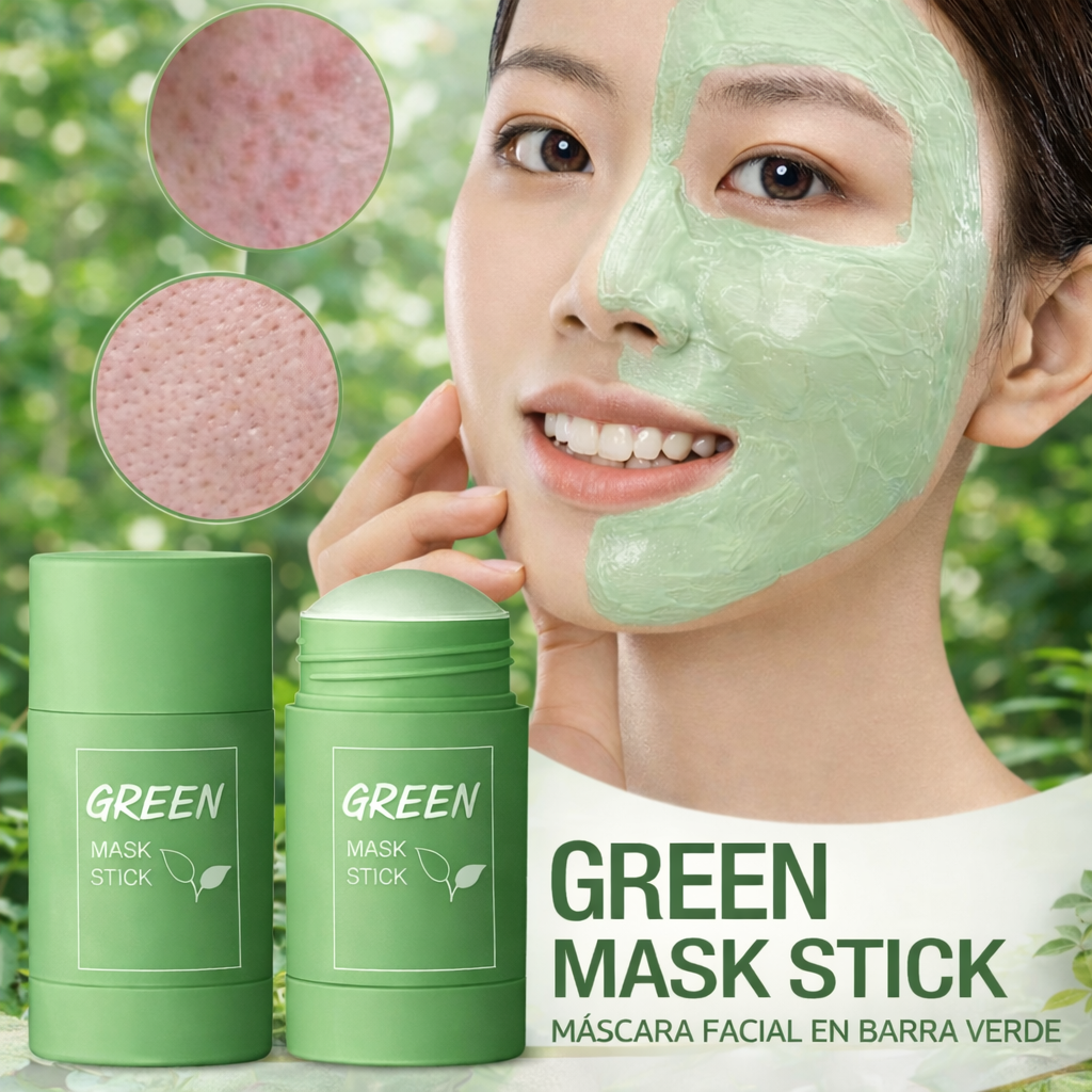 Green Mask Stick – Limpieza profunda, purifica y controla la grasa bundle