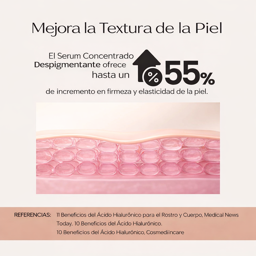 SERUM CONCENTRADO DESPIGMENTANTE  - Fórmula profesional para piel más uniforme